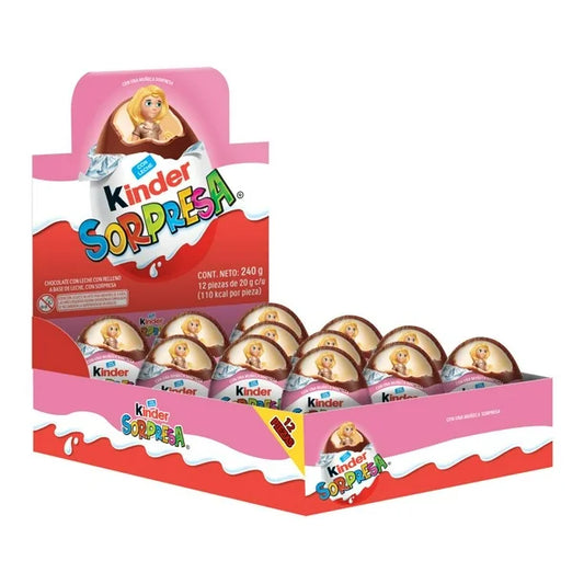 Huevito Kinder Muneca Sorpresa 20g (Mexico)