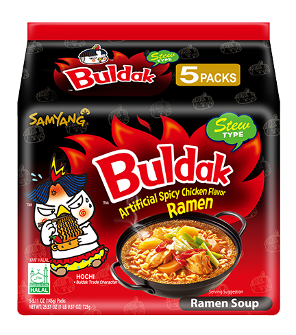 Buldak Stew Type Ramen 5pck (Korea)