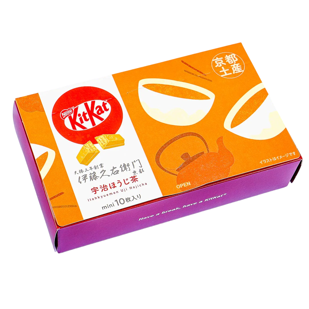 KitKat Ito Kuemon Uji Hojicha Mini Wafer Box (Japan)