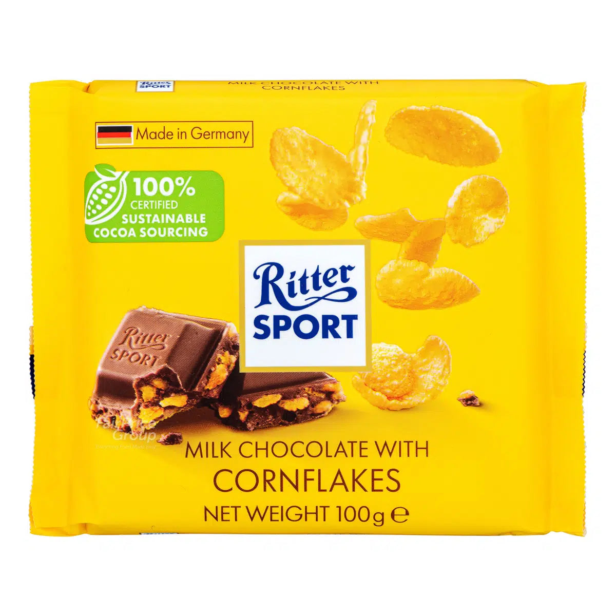 Ritter Sport Milk Chocolate Corn Flakes (Germany)