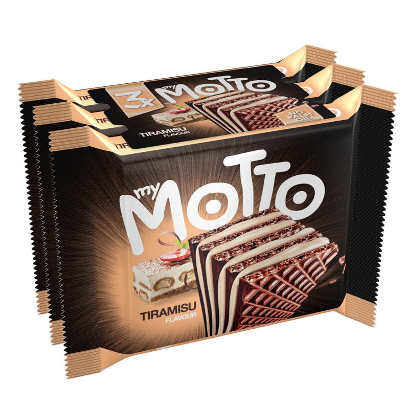 My Motto 3 pack Tiramisu Wafers (Bulgaria)