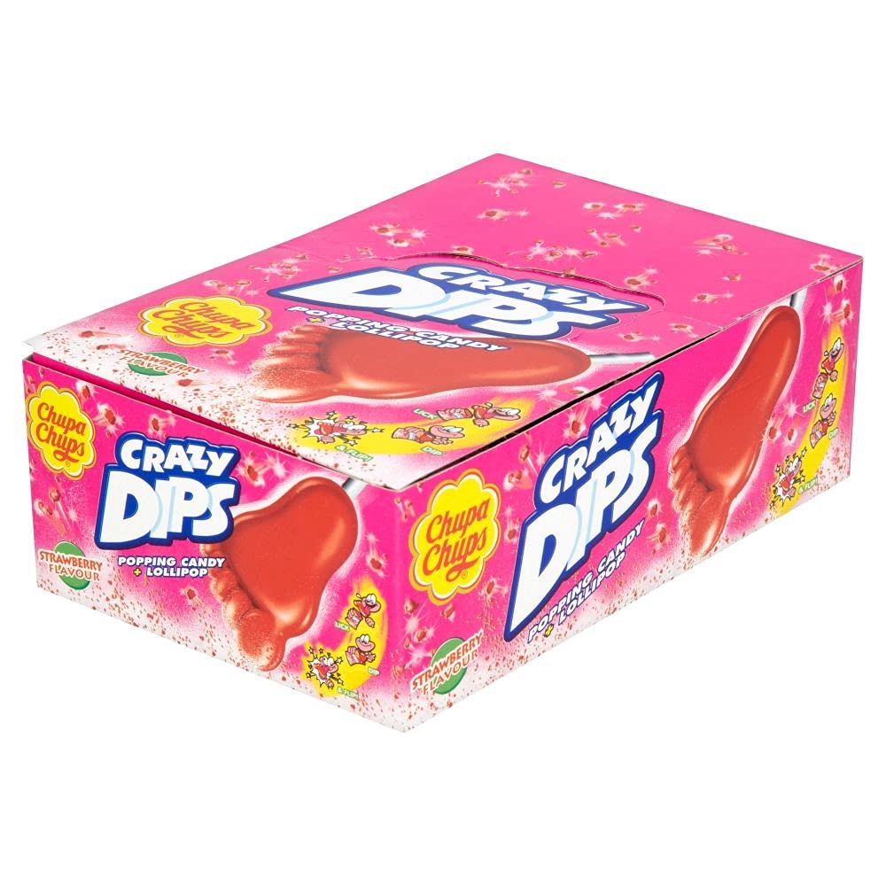 Chupa Chups Crazy Dip Strawberry (Netherlands)