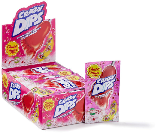 Chupa Chups Crazy Dip Strawberry (Netherlands)