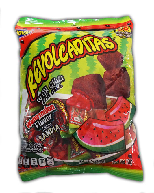 Jovy Revolcaditas with Chili Watermelon 170g (Mexico)