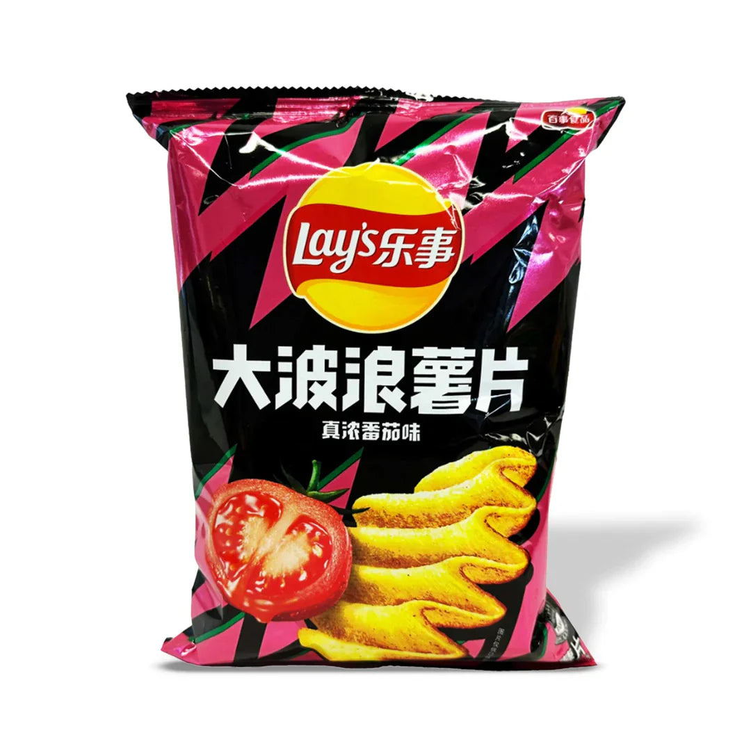 Lay's Wavy Chips Pure Tomato 70g (China)