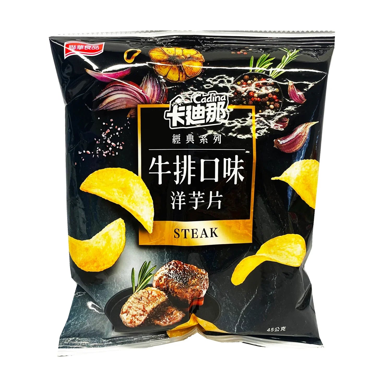 L.H. Cadina Chips Beef Steak (Taiwan)