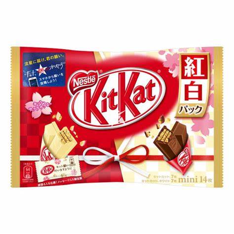 Nestle KitKat Mini Biscuit Red & White (Japan)