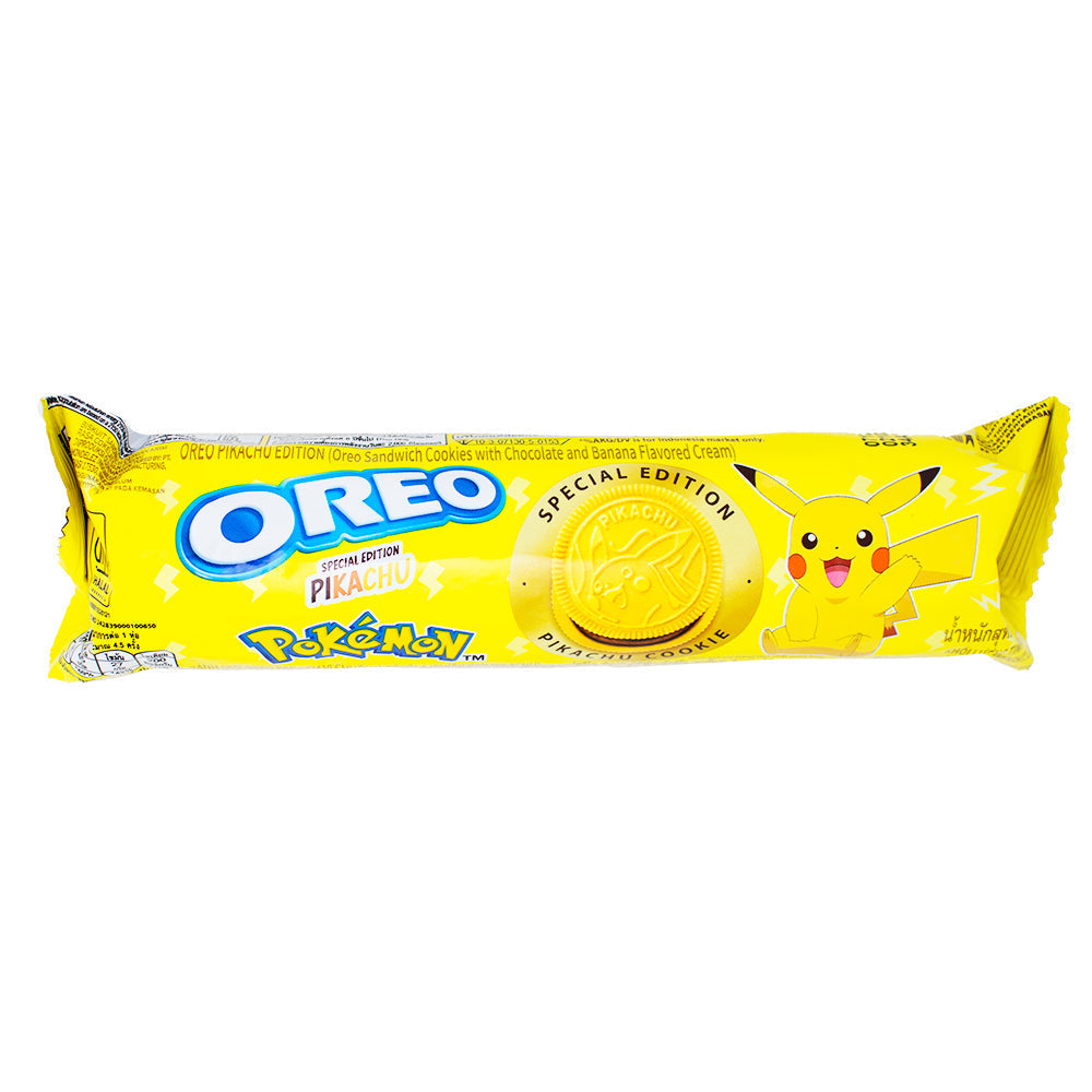 Oreo Pokemon Banana Chocolate Sandwich Cookies (Indonesia)