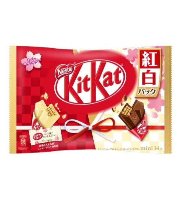 Nestle KitKat Mini Biscuit Red & White (Japan)