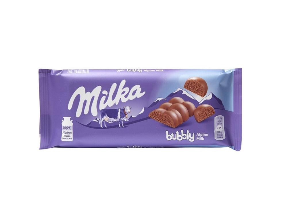 Milka Bubbly Milk 90g (Germany)
