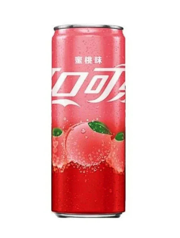 Coca Cola Peach Can 330ml (China)
