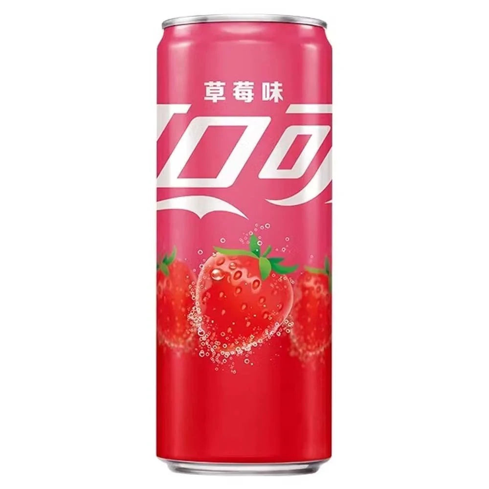 Coca-Cola Strawberry Can 330ml (China)