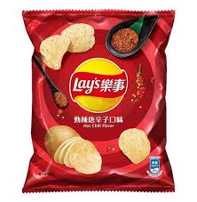 Lays Hot Chili Pepper 34g (Taiwan)
