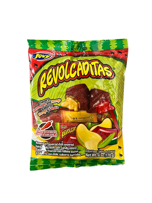 Jovy Revolcaditas Watermelon & Mango Chili Covered Candy 170g (Mexico)