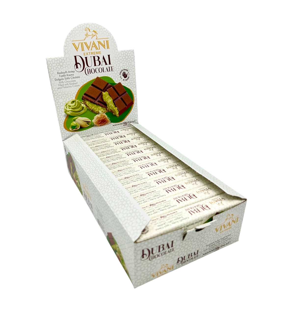 Vivani Extreme Dubai Chocolate 150g