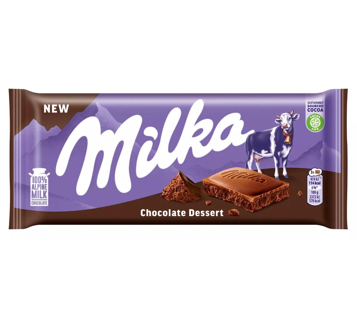 Milka Dessert Au Chocolat 100g (Germany)