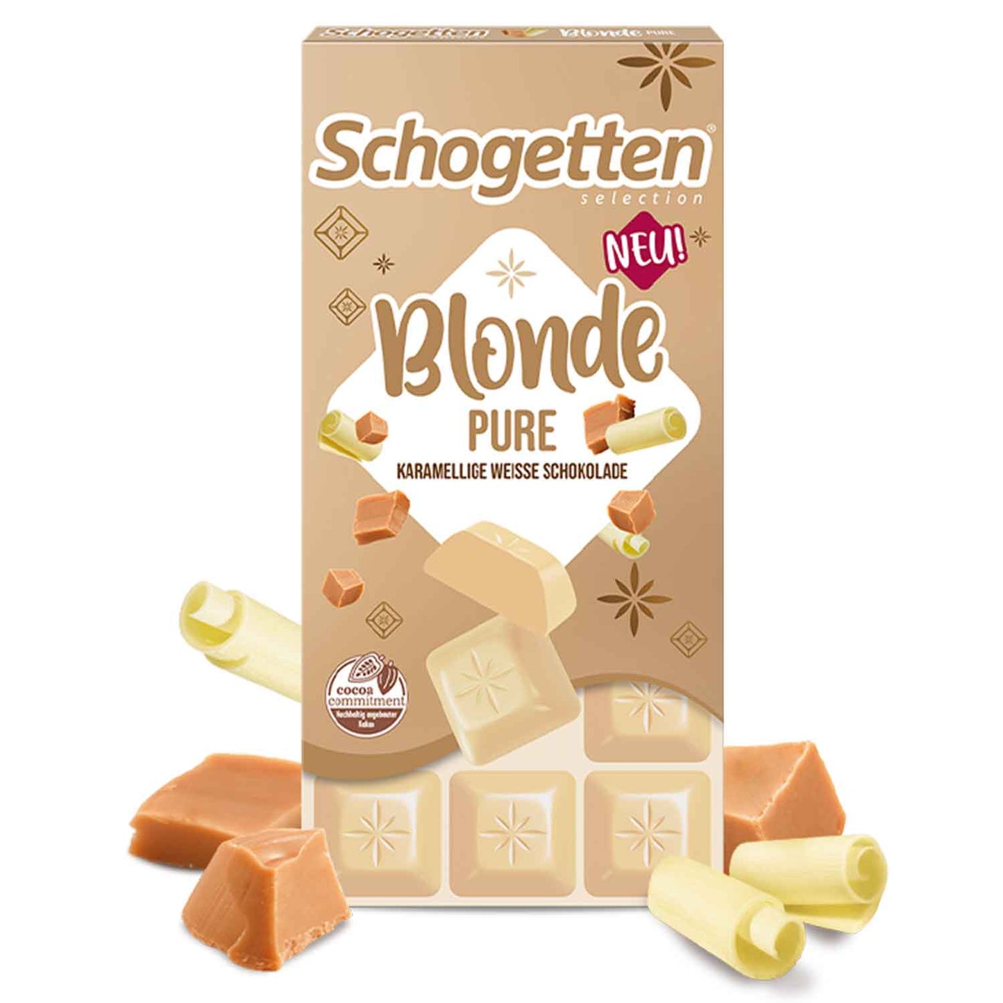 Schogetten Blonde White Chocolate 100g (Germany)