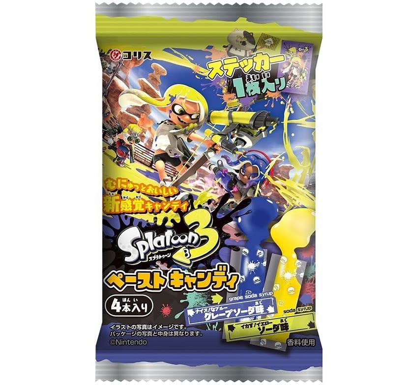 Coris Splatoon 3 Paste Candy Grape & Soda (Japan)
