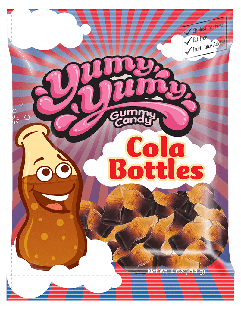 Yumy Yumy Gummy Candy Cola Bottles (Turkey)