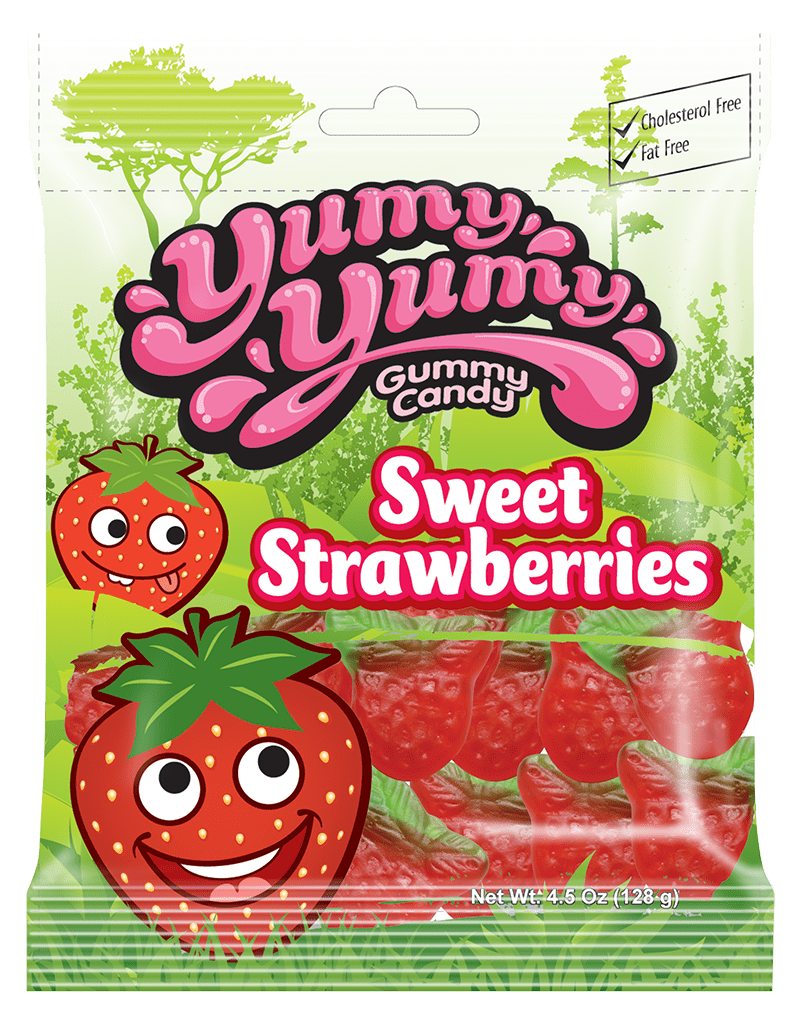Yumy Yumy Gummy Candy Sweet Strawberry (Turkey)