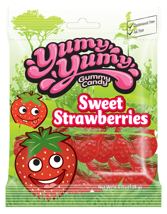 Yumy Yumy Gummy Candy Sweet Strawberry (Turkey)