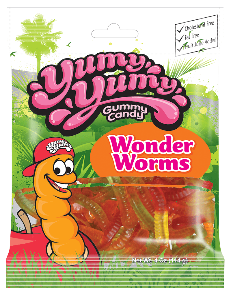 Yumy Yumy Gummy Candy Sweet Wonder Worms (Turkey)