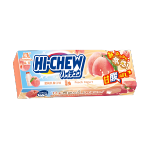Hi-Chew Peach Yogurt Soft Candy 46g (Taiwan)