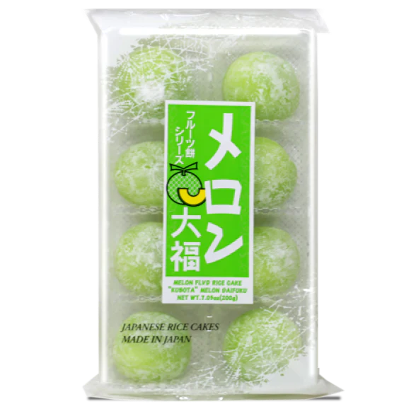 Kubota Baked Soft Mochi - Melon Flavor 200g (Japan)