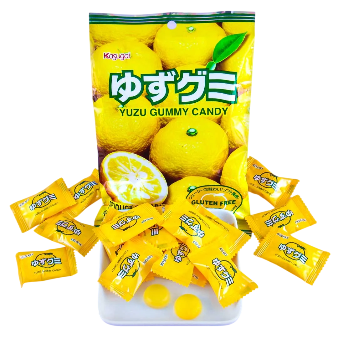 Kasugai Gummy Yuzu 102g (Japan)