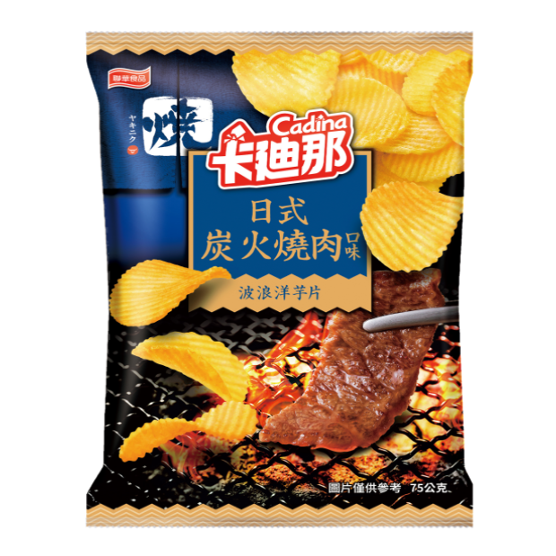 L.H. Cadina Chips Japanese Grilled Pork 58g (Taiwan)
