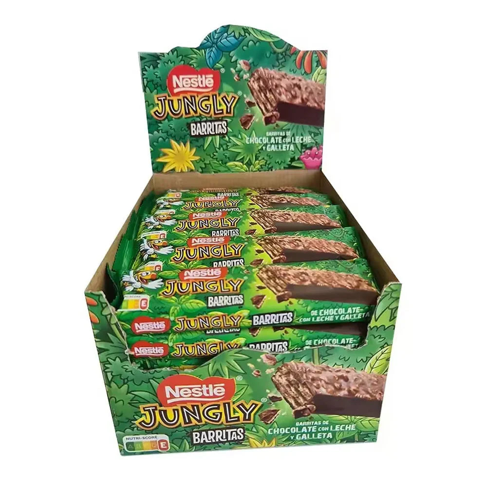 Nestle Jungly Barritas Wafers 34g (Spain)