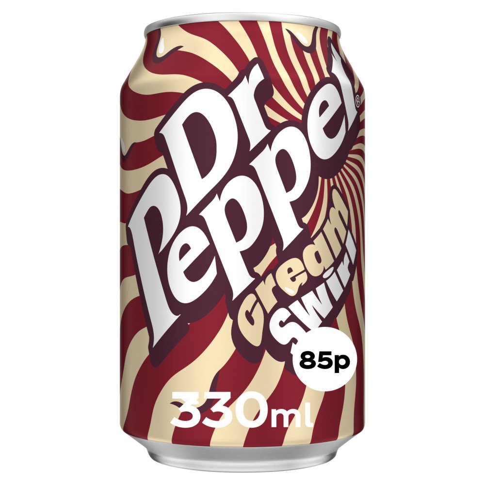 Dr. Pepper Cream Swirl 330ml (UK)