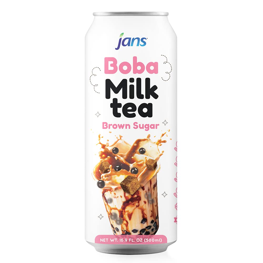 Jans Boba Milk Tea 490ml (Vietnam)