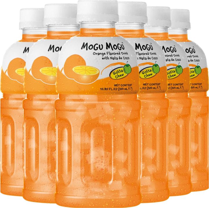 Mogu Mogu Orange Nata de Coco 320ml (Thailand)