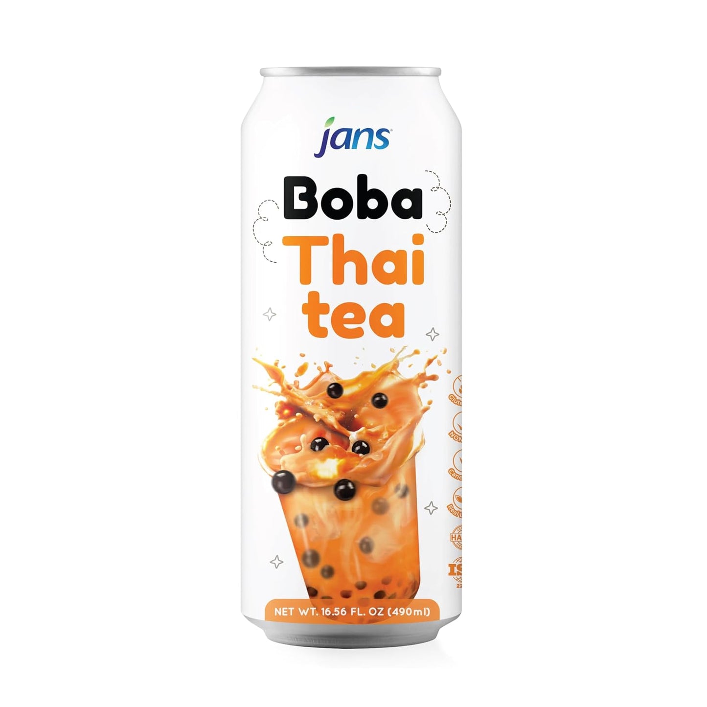 Jans Boba Milk Tea 490ml (Vietnam)