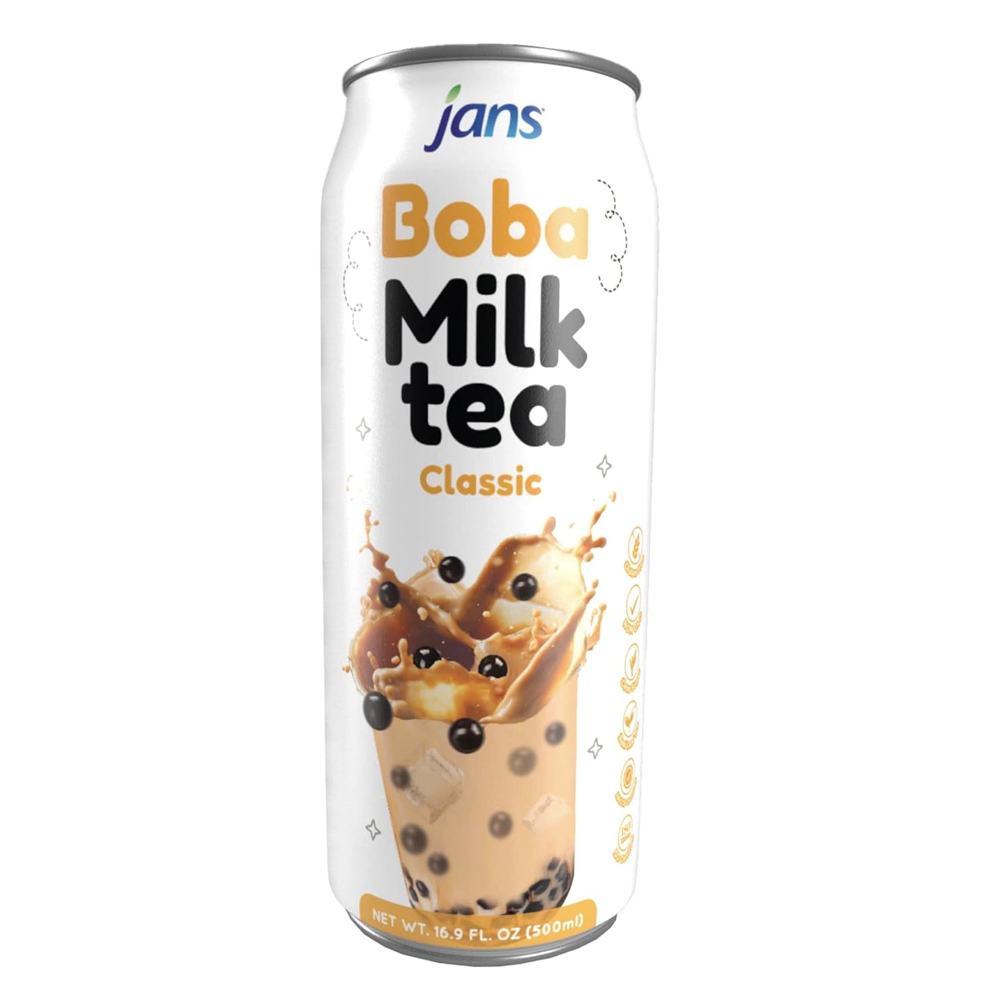 Jans Boba Milk Tea 490ml (Vietnam)