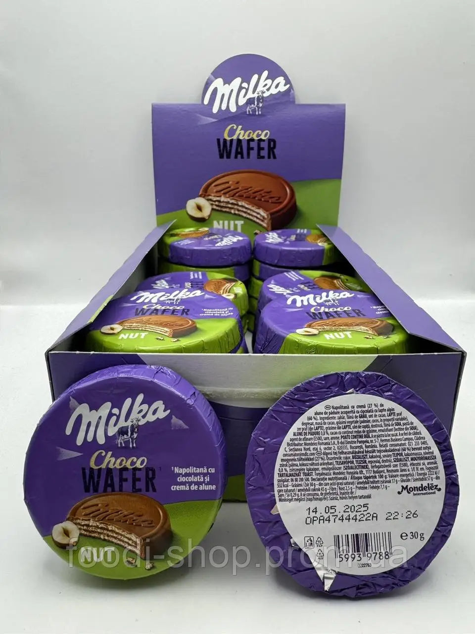 Milka Nut Choco Wafer 30g (Czechia)