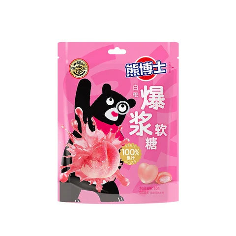 XFJ Dr. Bear Peach Juicy Gummy 10pck (China)