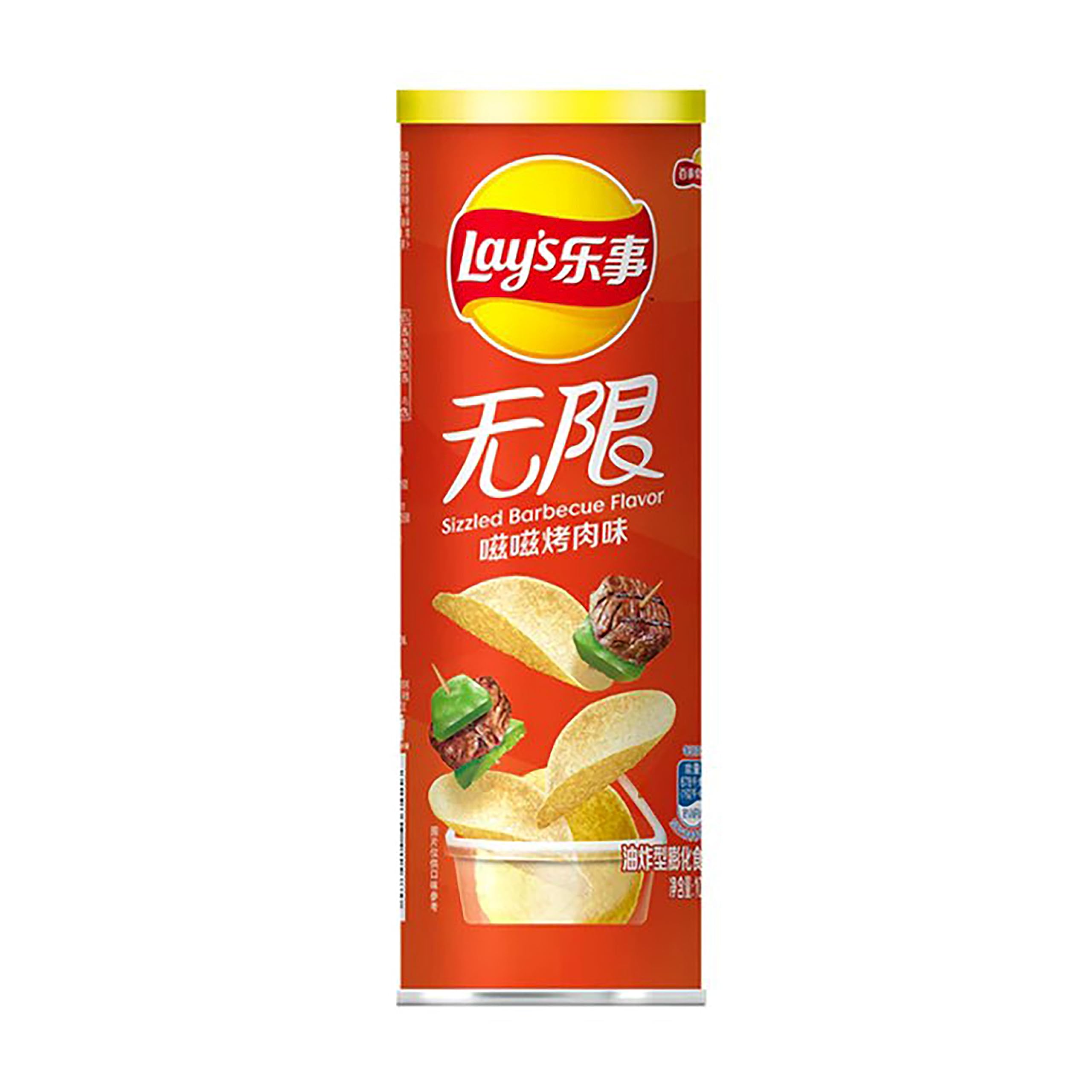 Lay's Stax Sizzled BBQ 90g (China)
