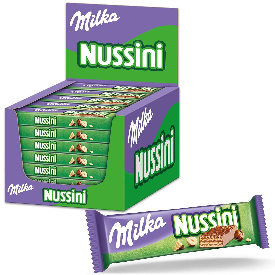 Milka Nussini Chocolate Wafer 31.5g (Poland)