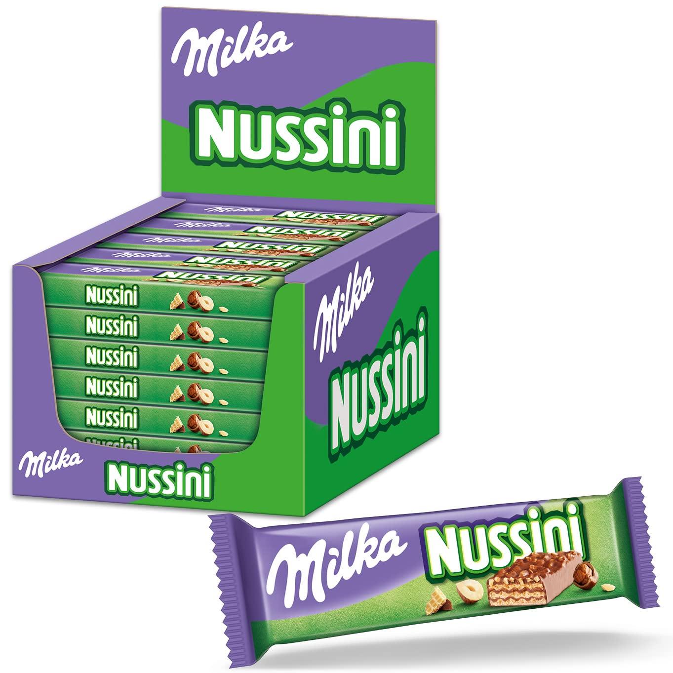 Milka Nussini Chocolate Wafer 31.5g (Poland)