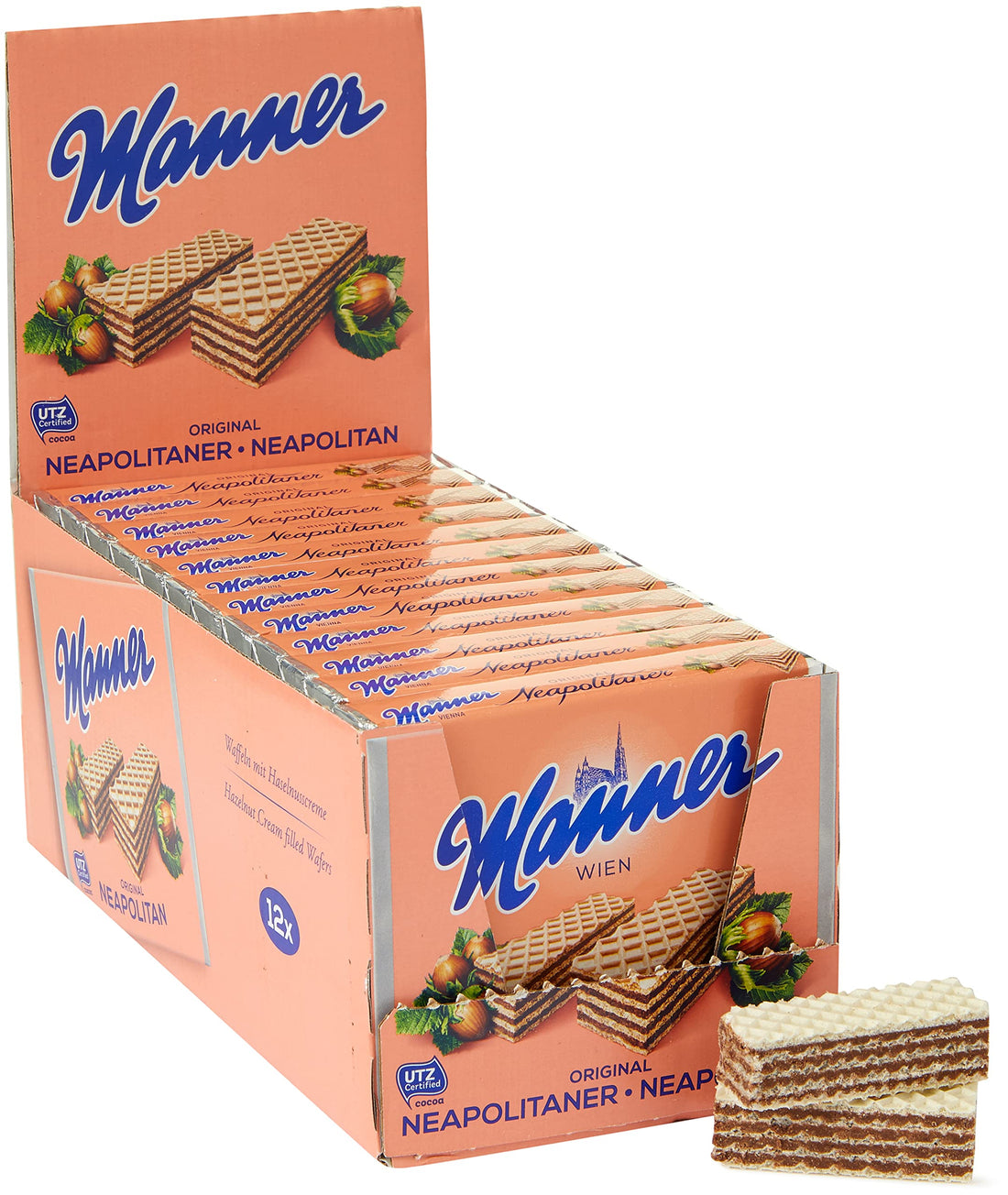 Manner Schokolade Wafers 75g (Austria)