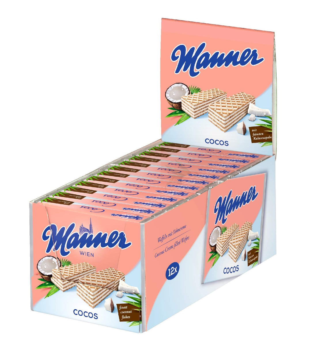 Manner Kokoscreme Wafers 75g (Austria)