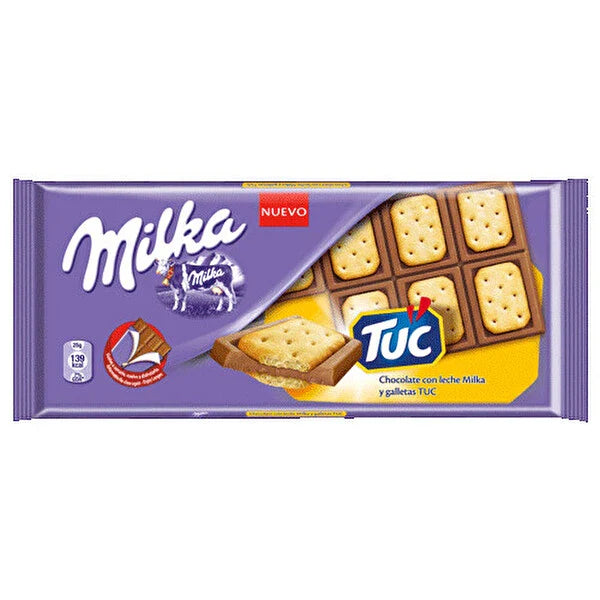 Milka & Tuc 100g (European)