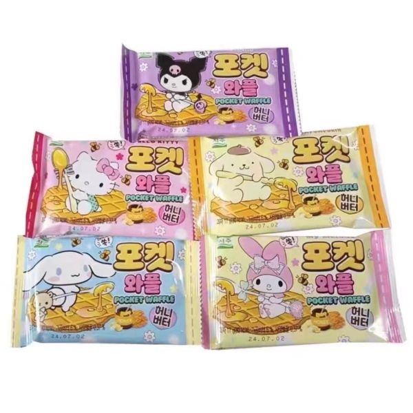 Seoju Hello Kitty Pocket Wafer Honey Butter 17g (Japan)