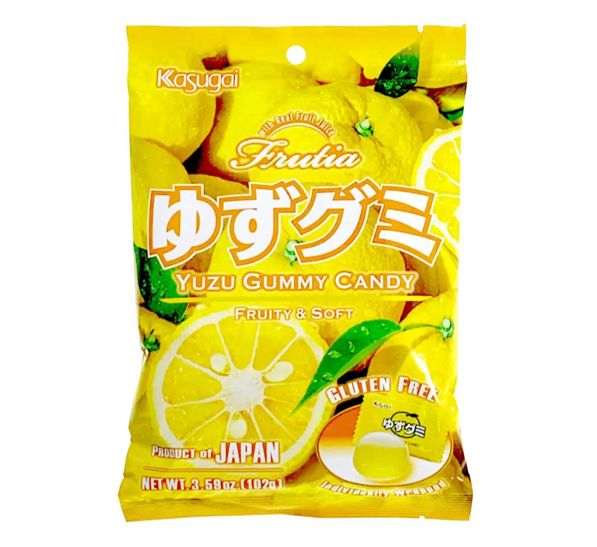 Kasugai Gummy Yuzu 102g (Japan)