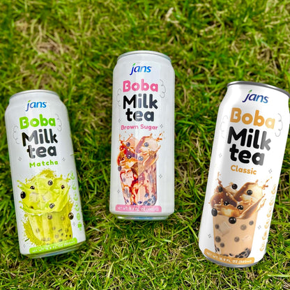 Jans Boba Milk Tea 490ml (Vietnam)