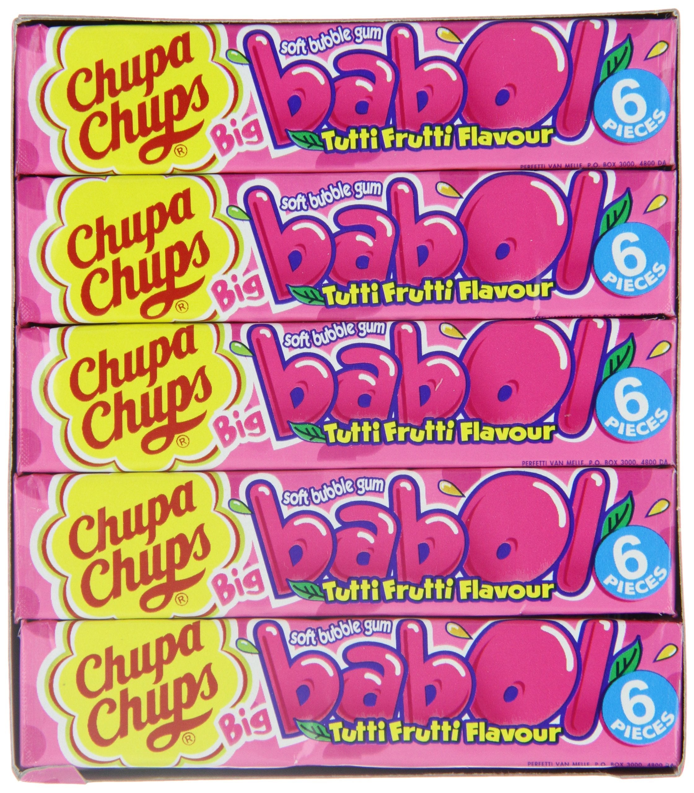 Chupa Chups Big Babol Tutti Frutti 20pck (Netherlands)