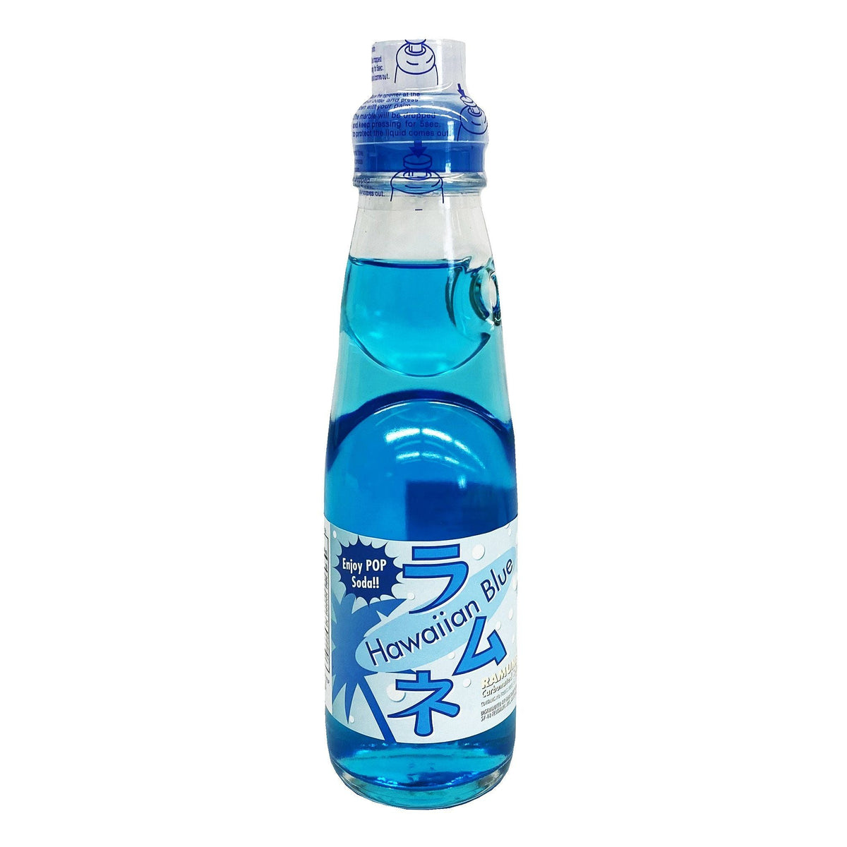 Fuji Ramune Soda Blue Hawaii 200ml (Japan)