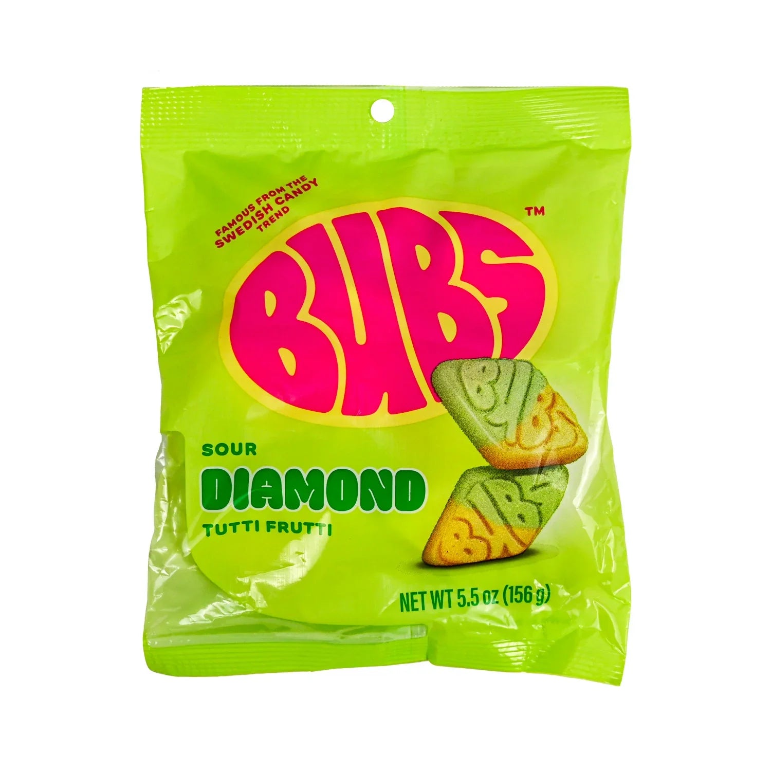 Bubs Tutti Frutti Sour Swedish Gummy 156g (Sweden)